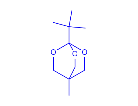 Molecular Structure of 173729-59-4 (1-tert-butyl-4-methyl-2,6,7-trioxabicyclo[2.2.2]octane)