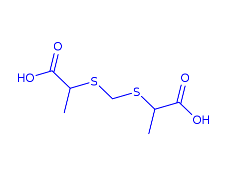 Propanoic acid,2,2'-[methylenebis(thio)]bis-, (R*,R*)- (9CI)
