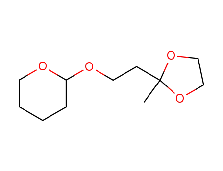 2-[2-(2-Methyl-[1,3]dioxolan-2-yl)-ethoxy]-tetrahydro-pyran