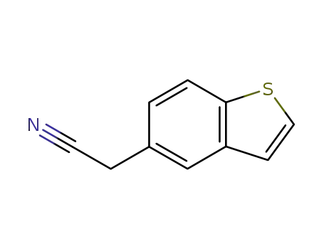 (1-benzothiophen-5-yl)acetonitrile