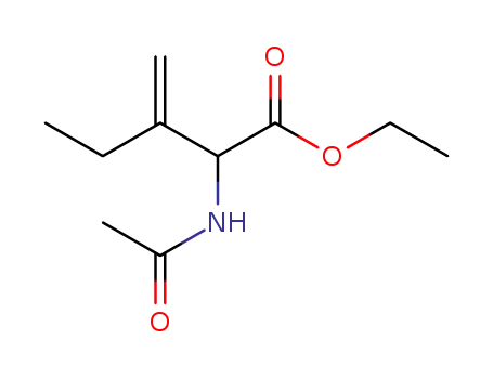 2-Acetylamino-3-methylene-pentanoic acid ethyl ester
