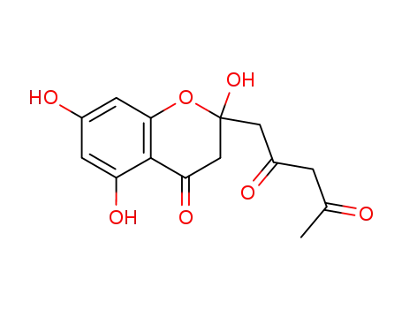 2-(2,4-dioxopentyl)-2,5,7-trihydroxy-2,3-dihydrobenzopyran-4-one