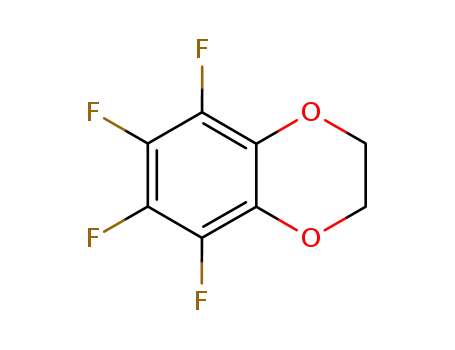Molecular Structure of 1743-87-9 (5,6,7,8-TETRAFLUOROBENZO-1,4-DIOXANE)