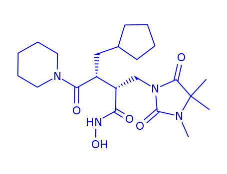Ro 32-3555;(αR,βR)-β-(CyclopentylMethyl)-N-hydroxy-γ-oxo-α-[(3,4,4-triMethyl-2,5-dioxo-1-iMidazolidinyl)Methyl]-1-piperidinebutanaMide