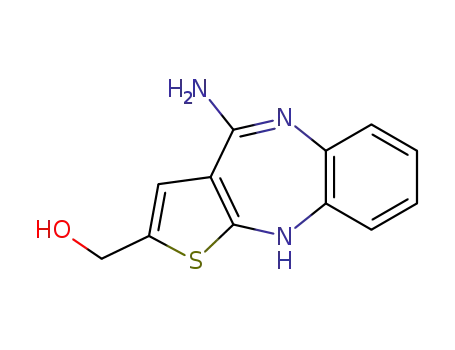 (10-Amino-4H-3-thia-4,9-diaza-benzo[f]azulen-2-yl)-methanol