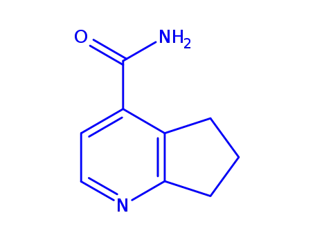 Molecular Structure of 173477-70-8 (5H-Cyclopenta[b]pyridine-4-carboxamide,6,7-dihydro-(9CI))