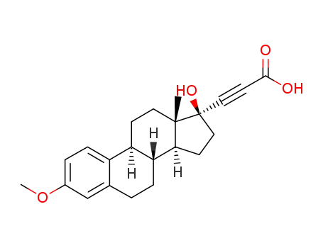 17-hydroxy-3-methoxy-19,21,24-trinor-17β<i>H</i>-chola-1,3,5(10)-trien-20-yn-23-oic acid