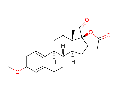 17β-Acetoxy-3-methoxyestra-1,3,5(10)-triene-17α-carbaldehyde