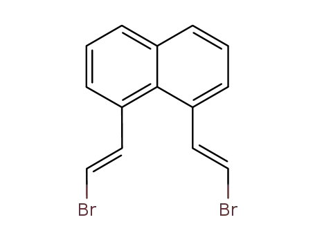 Molecular Structure of 18014-21-6 (1,8-Bis-(trans-β-brom-vinyl)-naphthalin)