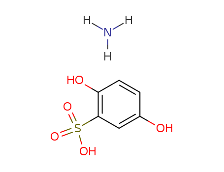 Benzenesulfonic acid,2,5-dihydroxy-, ammonium salt (1:1) cas  20676-50-0