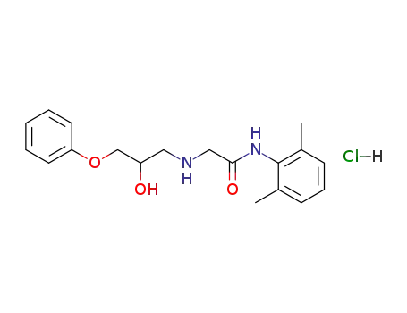 N-(2,6-Dimethyl-phenyl)-2-(2-hydroxy-3-phenoxy-propylamino)-acetamide; hydrochloride