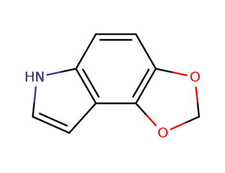 Molecular Structure of 17367-93-0 (4,5-METHYLENEDIOXYINDOLE)