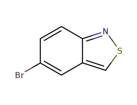 Molecular Structure of 20712-07-6 (5-Bromo-benzo[c]isothiazole)