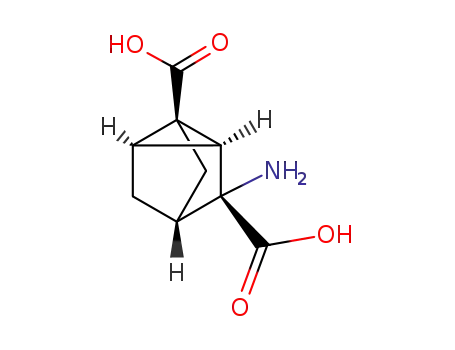 Tricyclo[2.2.1.02,6]heptane-1,3-dicarboxylic acid, 3-amino-, (1R,2R,3S,4S,6S)-