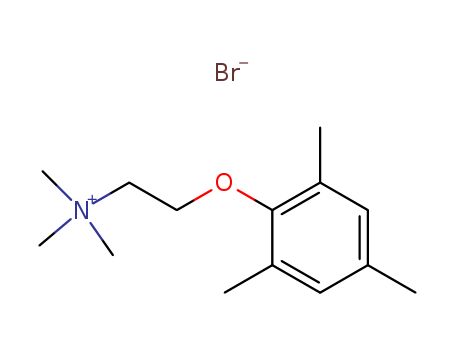Ethanaminium,N,N,N-trimethyl-2-(2,4,6-trimethylphenoxy)-, bromide (1:1)