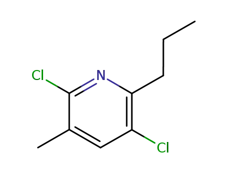 3-Methyl-2,5-dichloro-6-propyl-pyridine