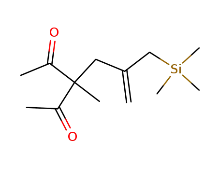 3-acetyl-3-methyl-6-(trimethylsilyl)methyl-6-hepten-2-one