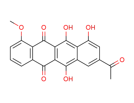 8-Acetyl-5,12-dihydro-6,10,11-trihydroxy-1-methoxynaphthacene-5,12-dione