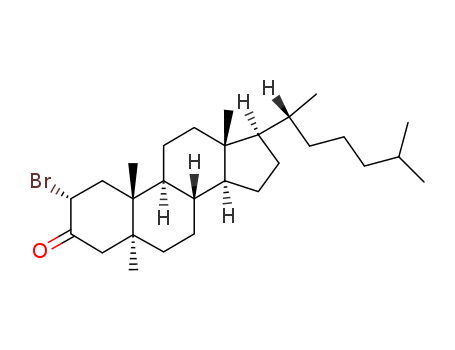 (2R,5S,8S,9S,10R,13R,14S,17R)-2-bromo-5,10,13-trimethyl-17-[(2R)-6-methylheptan-2-yl]-2,4,6,7,8,9,11,12,14,15,16,17-dodecahydro-1H-cyclopenta[a]phenanthren-3-one
