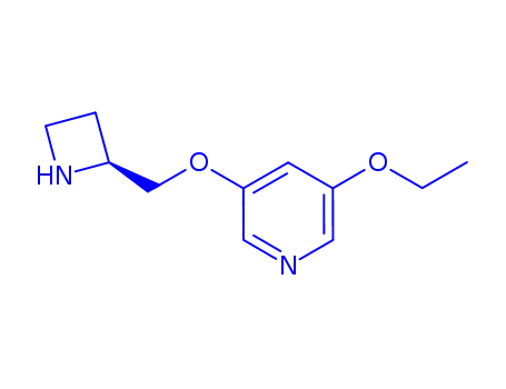 Pyridine, 3-[(2S)-2-azetidinylmethoxy]-5-ethoxy- (9CI)