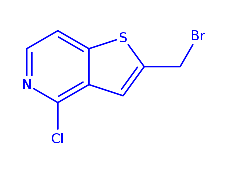 Thieno[3,2-c]pyridine,2-(bromomethyl)-4-chloro-