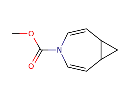 Molecular Structure of 20953-81-5 (4-Azabicyclo[5.1.0]octa-2,5-diene-4-carboxylic acid methyl ester)