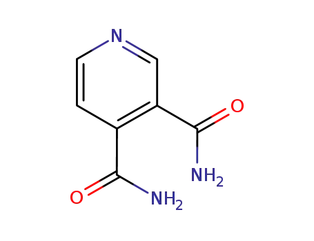 Molecular Structure of 4663-98-3 (3,4-pyridinedicarboxamide)
