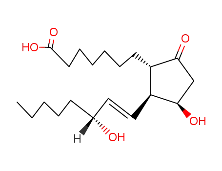 Molecular Structure of 21003-46-3 (8-ISO PROSTAGLANDIN E1)