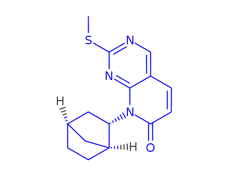 8-((1R,4S)-bicyclo[2.2.1]heptan-2-yl)-2-(methylthio)pyrido[2,3-d]pyrimidin-7(8H)-one