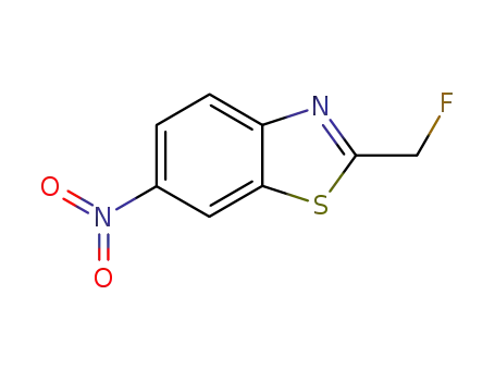 Benzothiazole, 2-(fluoromethyl)-6-nitro- (8CI)
