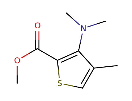 Methyl 3-dimethylamino-4-methylthiophene-2-carboxylate, 97%