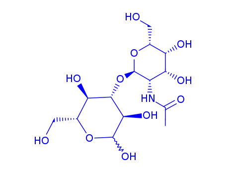 Molecular Structure of 63121-25-5 (lacto-N-biose II)