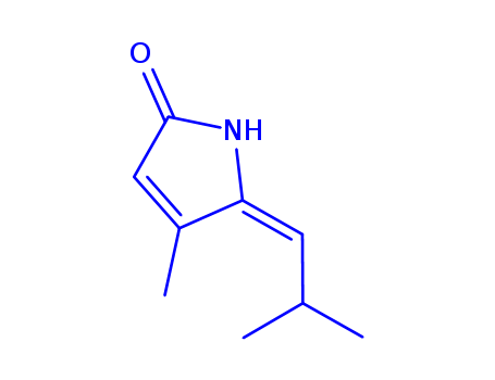 2H-PYRROL-2-ONE,1,5-DIHYDRO-4-METHYL-5-(2-METHYLPROPYLIDENE)-,(5Z)-