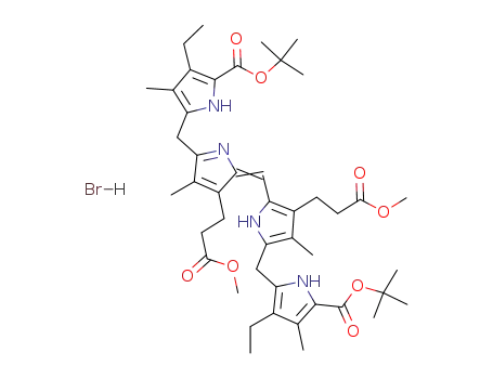 Molecular Structure of 108784-96-9 (C<sub>45</sub>H<sub>62</sub>N<sub>4</sub>O<sub>8</sub>*BrH)