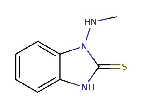 2H-BENZO[D]IMIDAZOLE-2-THIONE,1,3-DIHYDRO-1-(METHYLAMINO)-