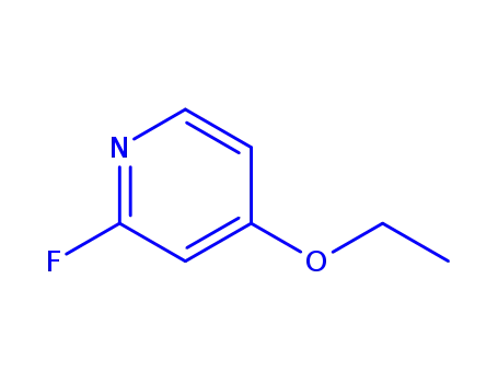 Molecular Structure of 175965-82-9 (4-Ethoxy-2-Fluoropyridine)