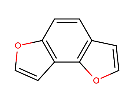 Molecular Structure of 210-97-9 (Benzo[1,2-b:3,4-b]difuran  (8CI,9CI))