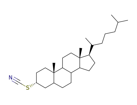 Thiocyanic acid, 5alpha-cholestan-3alpha-yl ester