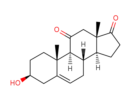 Molecular Structure of 17520-02-4 (11-KETODEHYDROEPIANDROSTERONE)