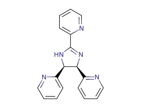 Pyridine,2-[(4R,5S)-4,5-dihydro-2,5-di-2-pyridinyl-1H-imidazol-4-yl]-, rel-