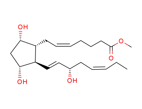 Molecular Structure of 13261-26-2 (PGF<sub>3α</sub> methyl ester)