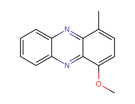 Molecular Structure of 21043-02-7 (1-methoxy-4-methylphenazine)