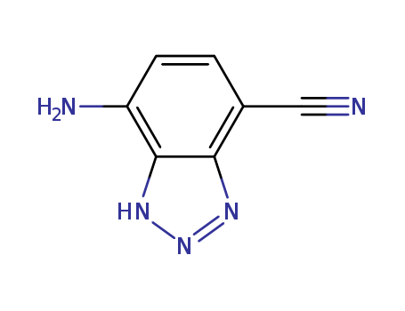 7-AMino-1H-benzo[d][1,2,3]triazole-4-carbonitrile