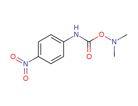 Hydroxylamine,N,N-dimethyl-O-[(p-nitrophenyl)carbamoyl]- (8CI) cas  20915-03-1