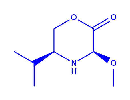 2-Morpholinone,3-methoxy-5-(1-methylethyl)-,(3R-cis)-(9CI)