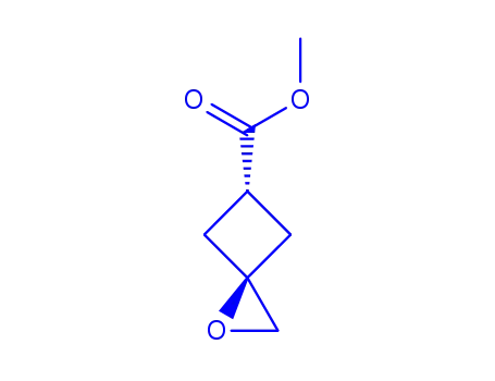 Molecular Structure of 175881-34-2 (1-Oxaspiro[2.3]hexane-5-carboxylicacid,methylester(9CI))