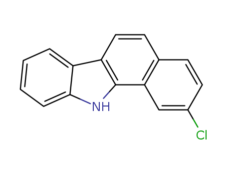 11H-Benzo(a)carbazole, 2-chloro-