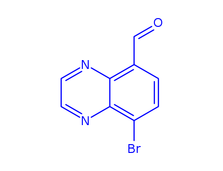 8-bromoquinoxaline-5-carbaldehyde