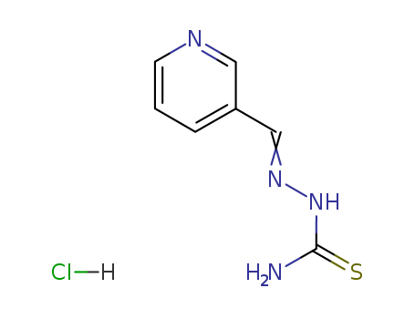 Nicotinaldehyde, thiosemicarbazone, monohydrochloride