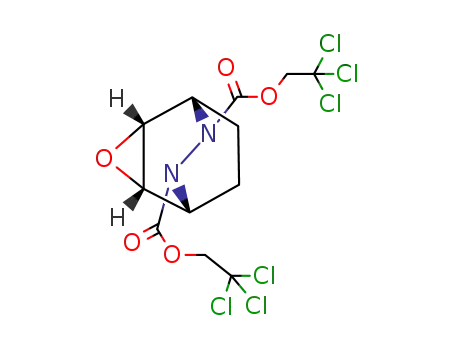 (1R,2S,4R,5S)-3-Oxa-6,7-diaza-tricyclo[3.2.2.0<sup>2,4</sup>]nonane-6,7-dicarboxylic acid bis-(2,2,2-trichloro-ethyl) ester